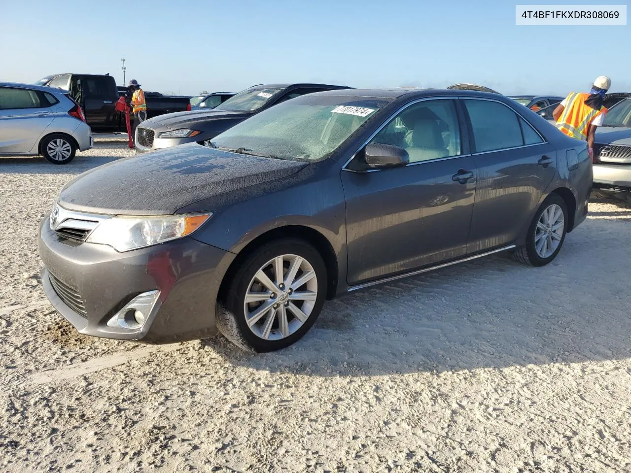 2013 Toyota Camry L VIN: 4T4BF1FKXDR308069 Lot: 77017974