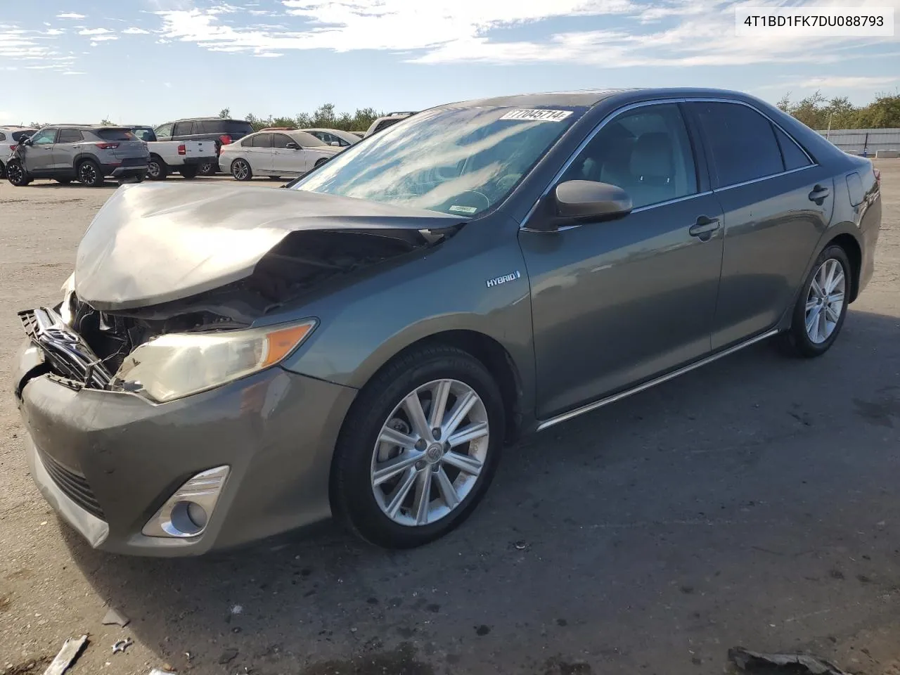 2013 Toyota Camry Hybrid VIN: 4T1BD1FK7DU088793 Lot: 77045714