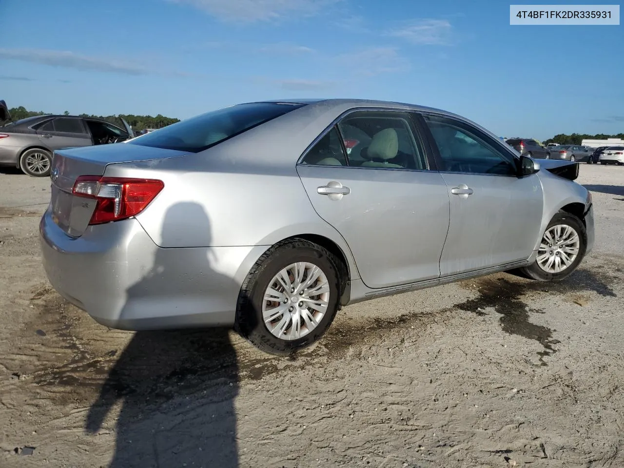 2013 Toyota Camry L VIN: 4T4BF1FK2DR335931 Lot: 77085724