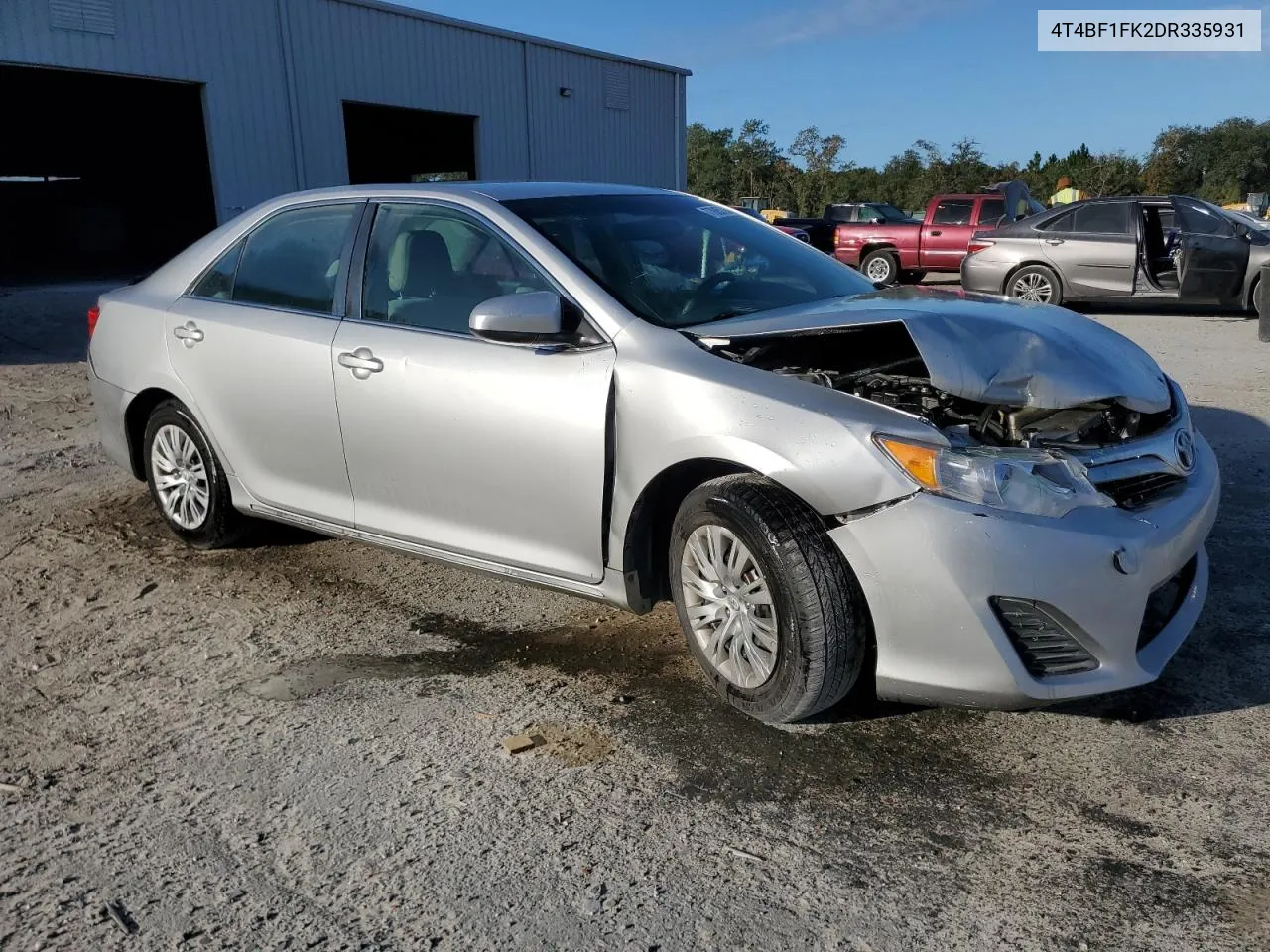 4T4BF1FK2DR335931 2013 Toyota Camry L