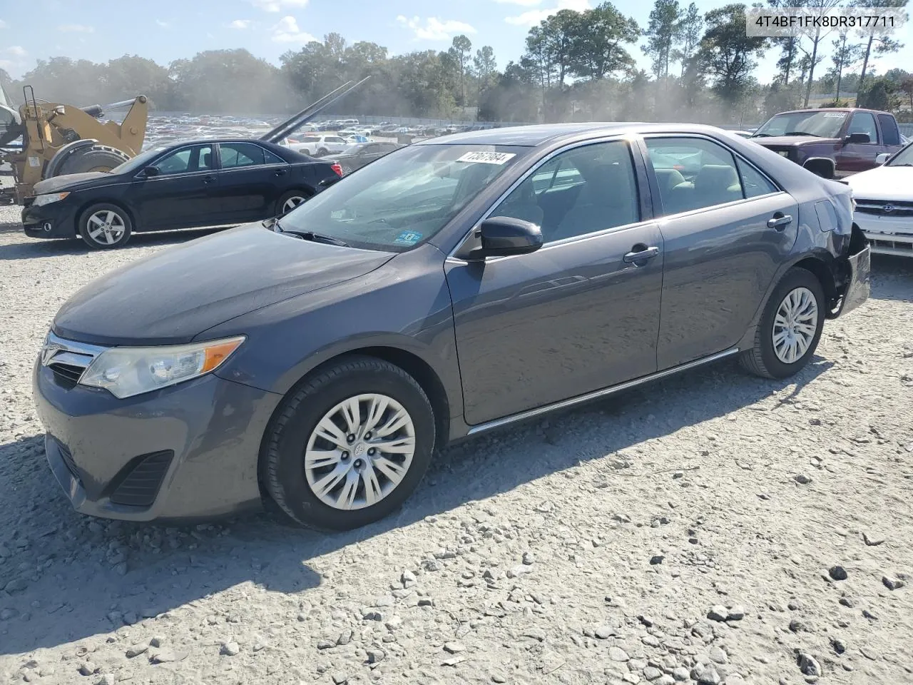 2013 Toyota Camry L VIN: 4T4BF1FK8DR317711 Lot: 77367984