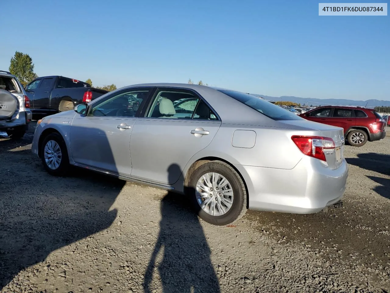 4T1BD1FK6DU087344 2013 Toyota Camry Hybrid