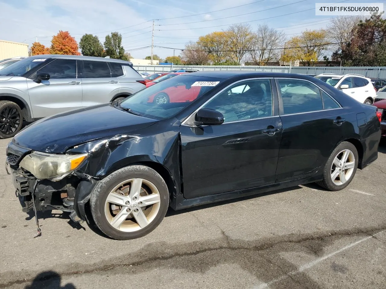 2013 Toyota Camry L VIN: 4T1BF1FK5DU690800 Lot: 77417734