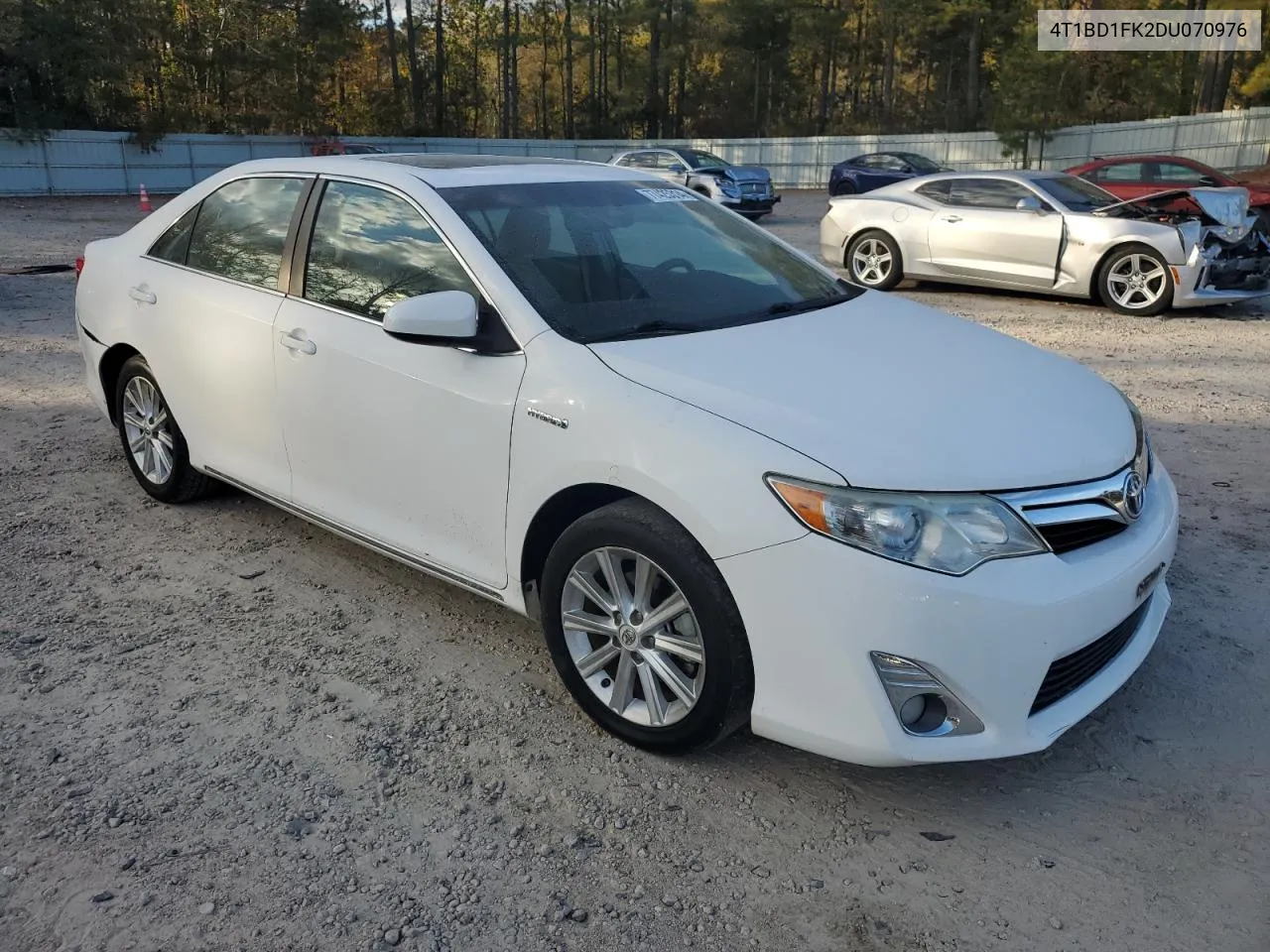 2013 Toyota Camry Hybrid VIN: 4T1BD1FK2DU070976 Lot: 77425314