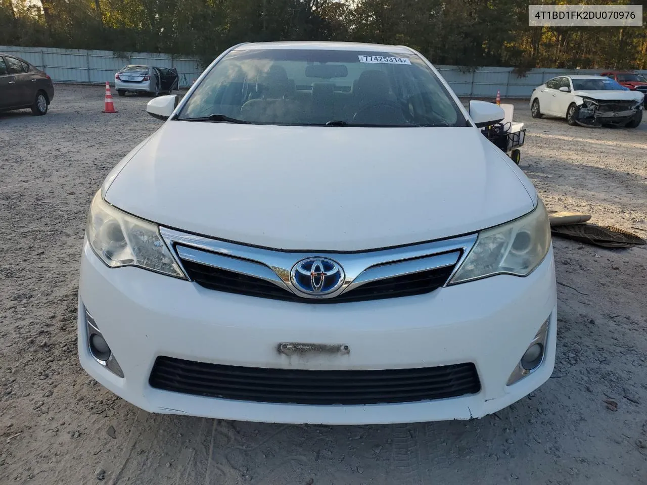 2013 Toyota Camry Hybrid VIN: 4T1BD1FK2DU070976 Lot: 77425314