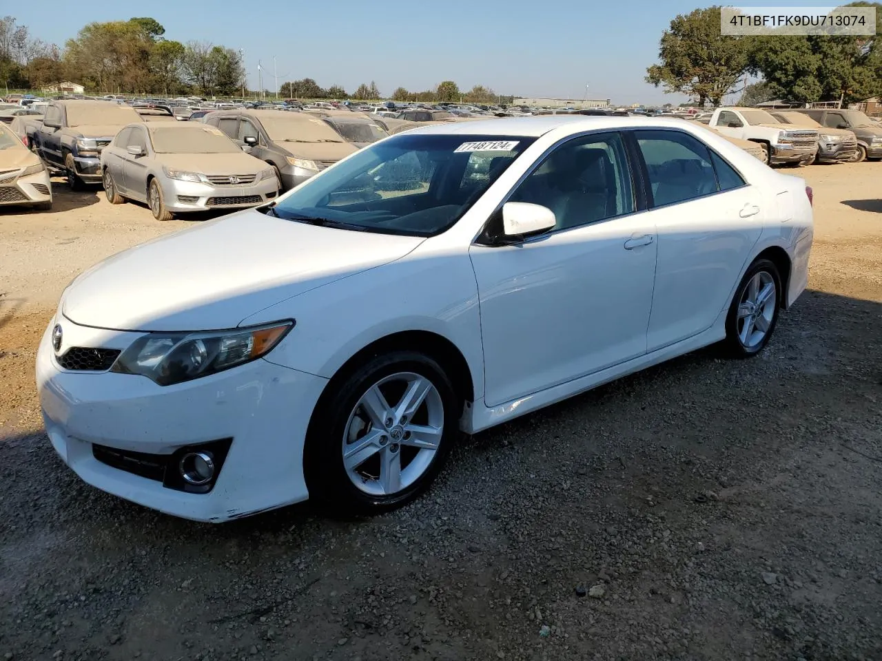 2013 Toyota Camry L VIN: 4T1BF1FK9DU713074 Lot: 77487124