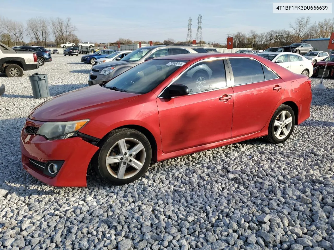 4T1BF1FK3DU666639 2013 Toyota Camry L