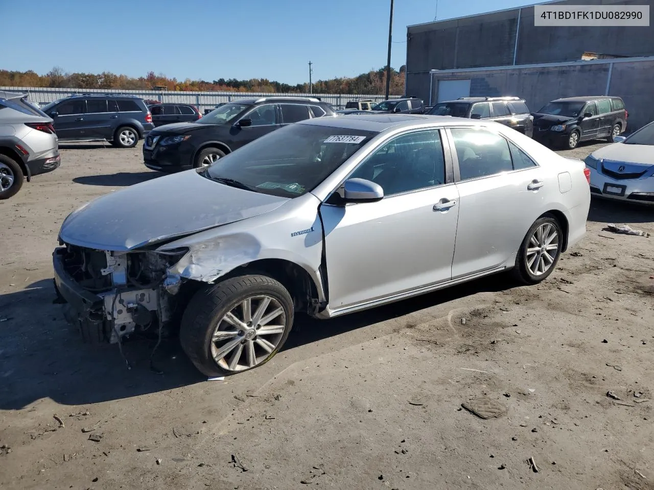 2013 Toyota Camry Hybrid VIN: 4T1BD1FK1DU082990 Lot: 77637784