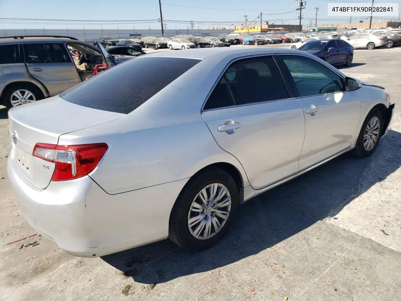 2013 Toyota Camry L VIN: 4T4BF1FK9DR282841 Lot: 77639064