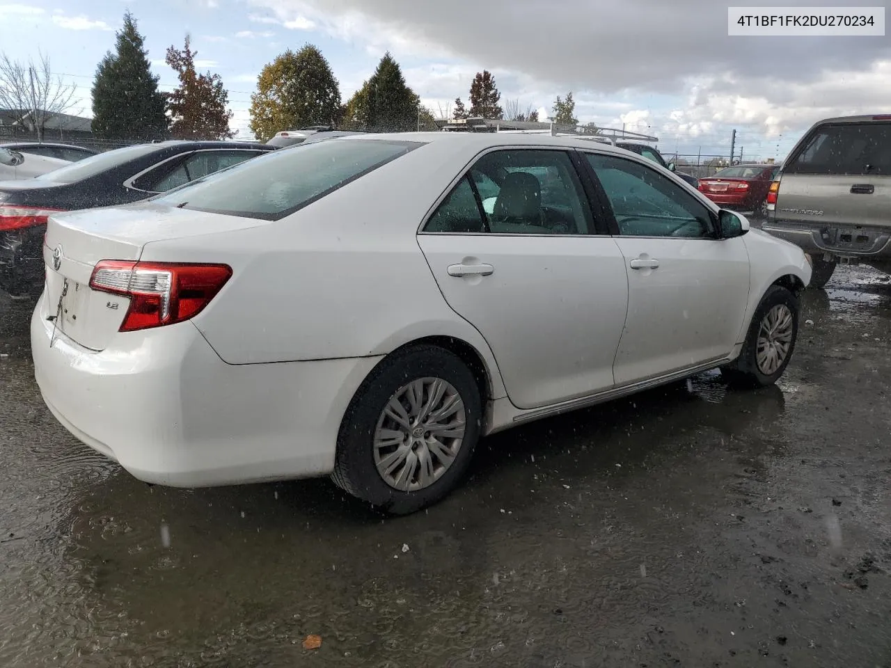 2013 Toyota Camry L VIN: 4T1BF1FK2DU270234 Lot: 77675504