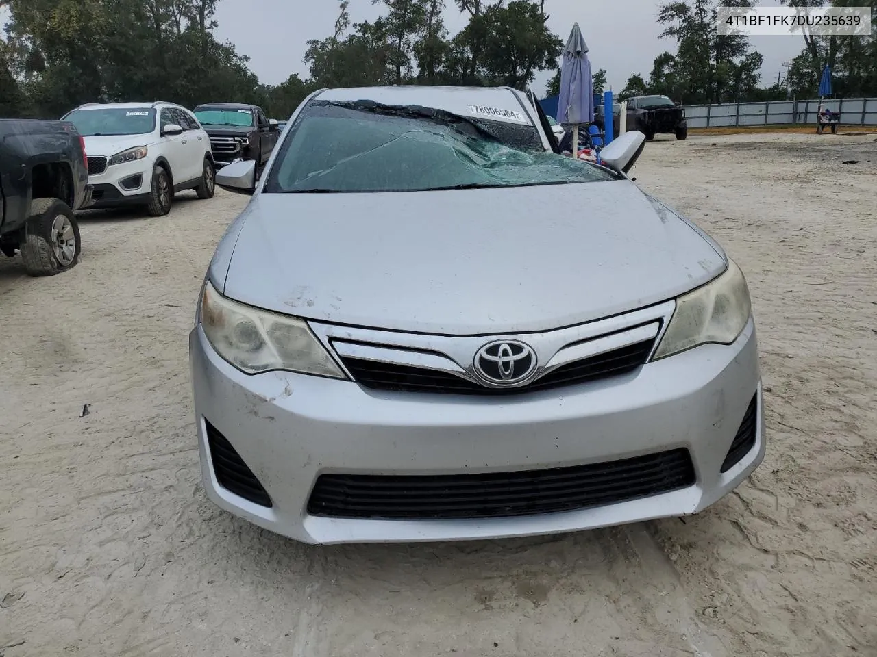 2013 Toyota Camry L VIN: 4T1BF1FK7DU235639 Lot: 78006564