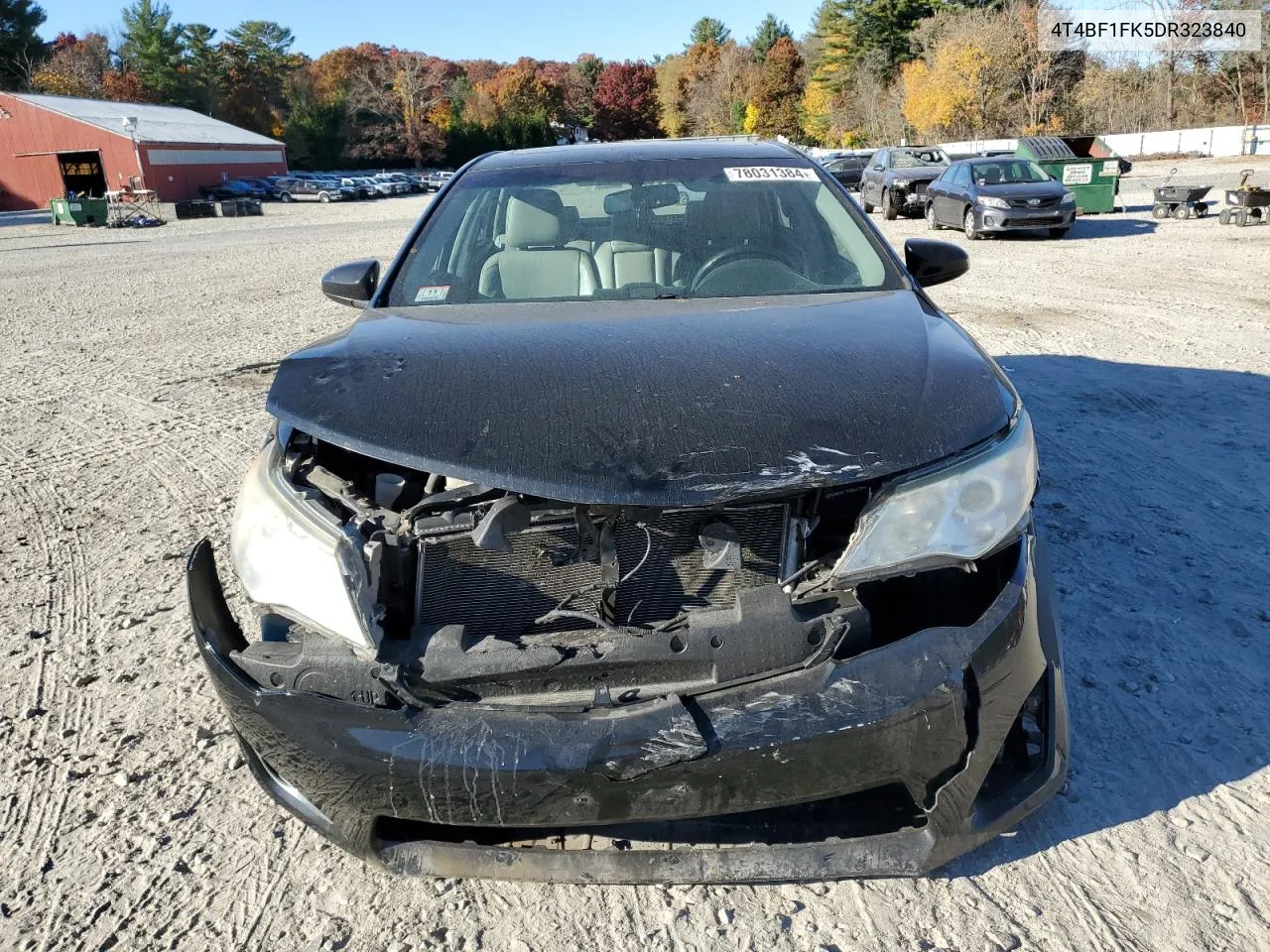 4T4BF1FK5DR323840 2013 Toyota Camry L