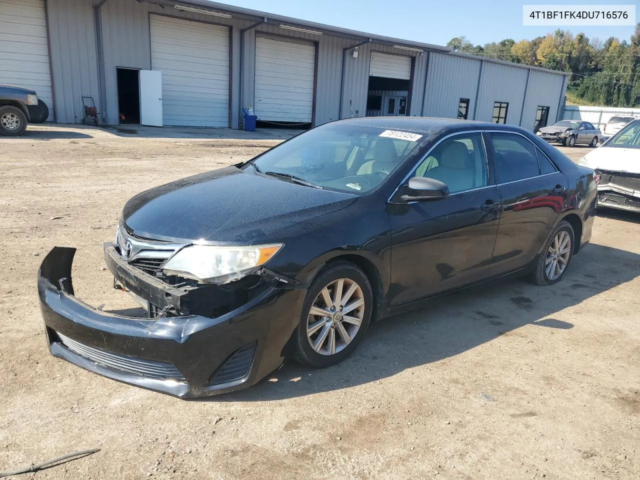 2013 Toyota Camry L VIN: 4T1BF1FK4DU716576 Lot: 78122454