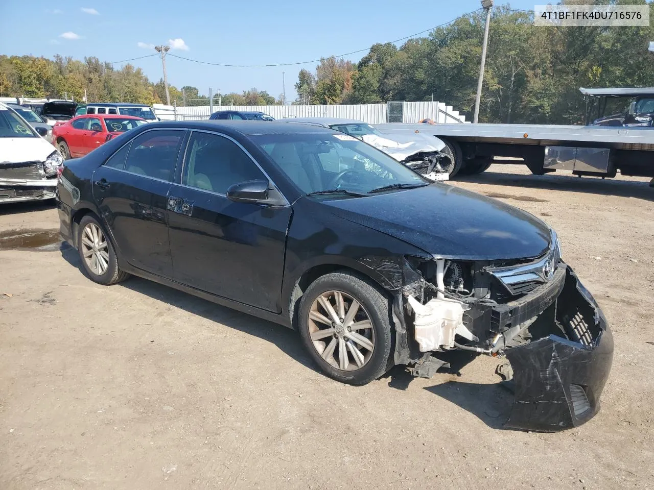 2013 Toyota Camry L VIN: 4T1BF1FK4DU716576 Lot: 78122454