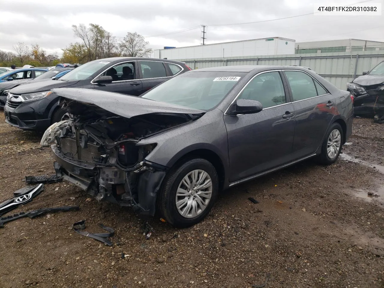 2013 Toyota Camry L VIN: 4T4BF1FK2DR310382 Lot: 78265164