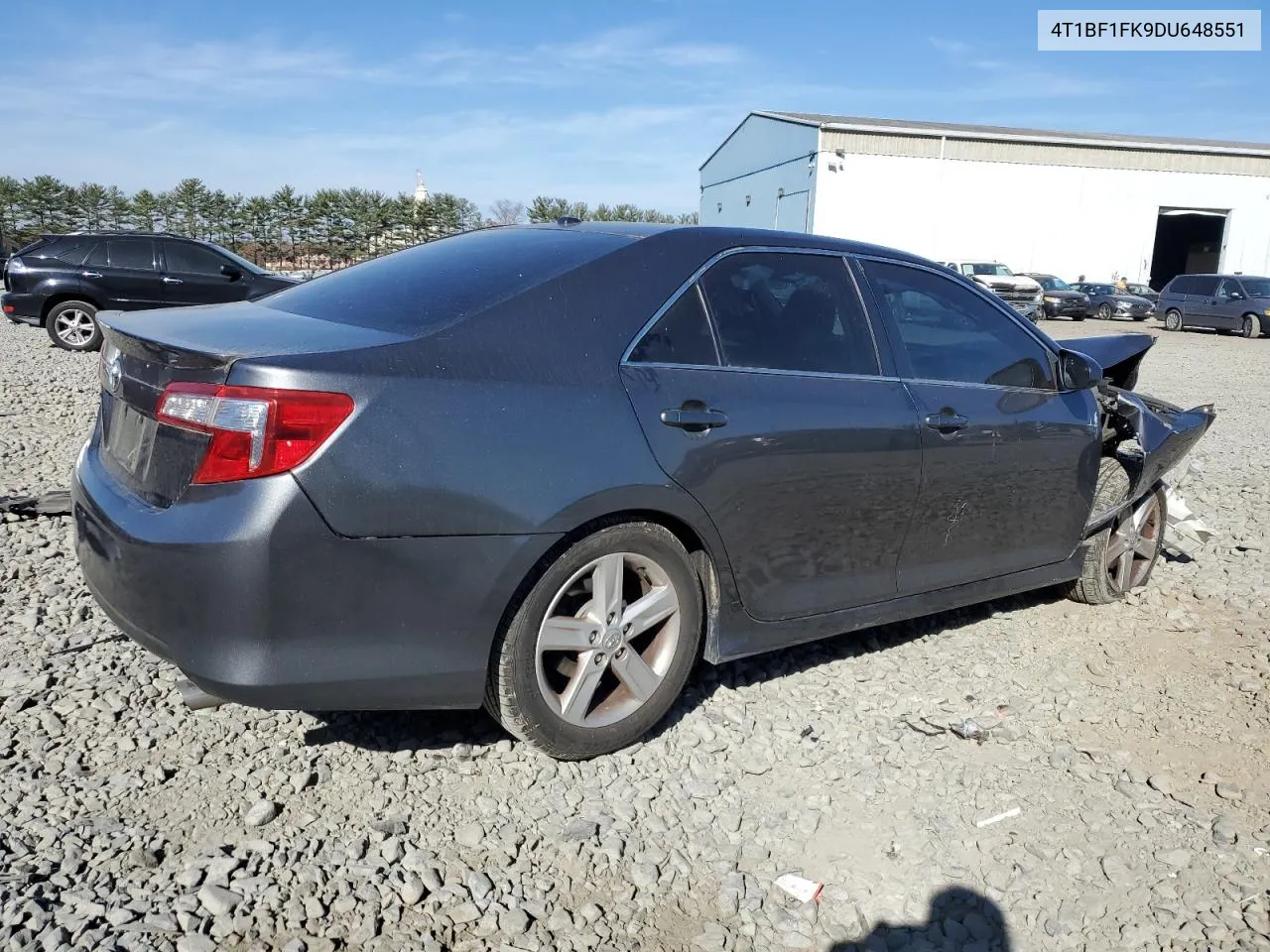 2013 Toyota Camry L VIN: 4T1BF1FK9DU648551 Lot: 78325584