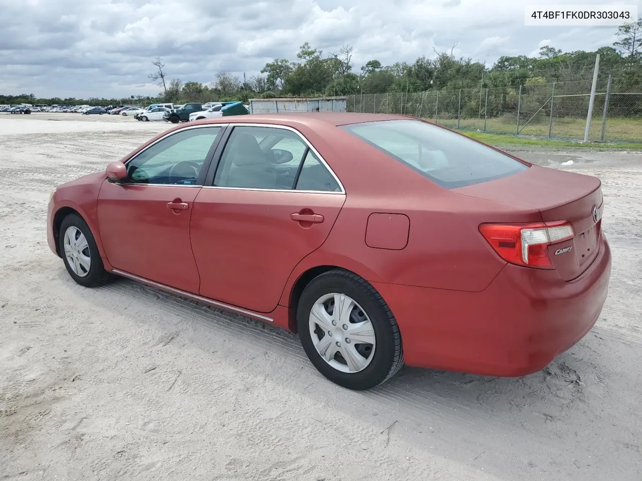 4T4BF1FK0DR303043 2013 Toyota Camry L