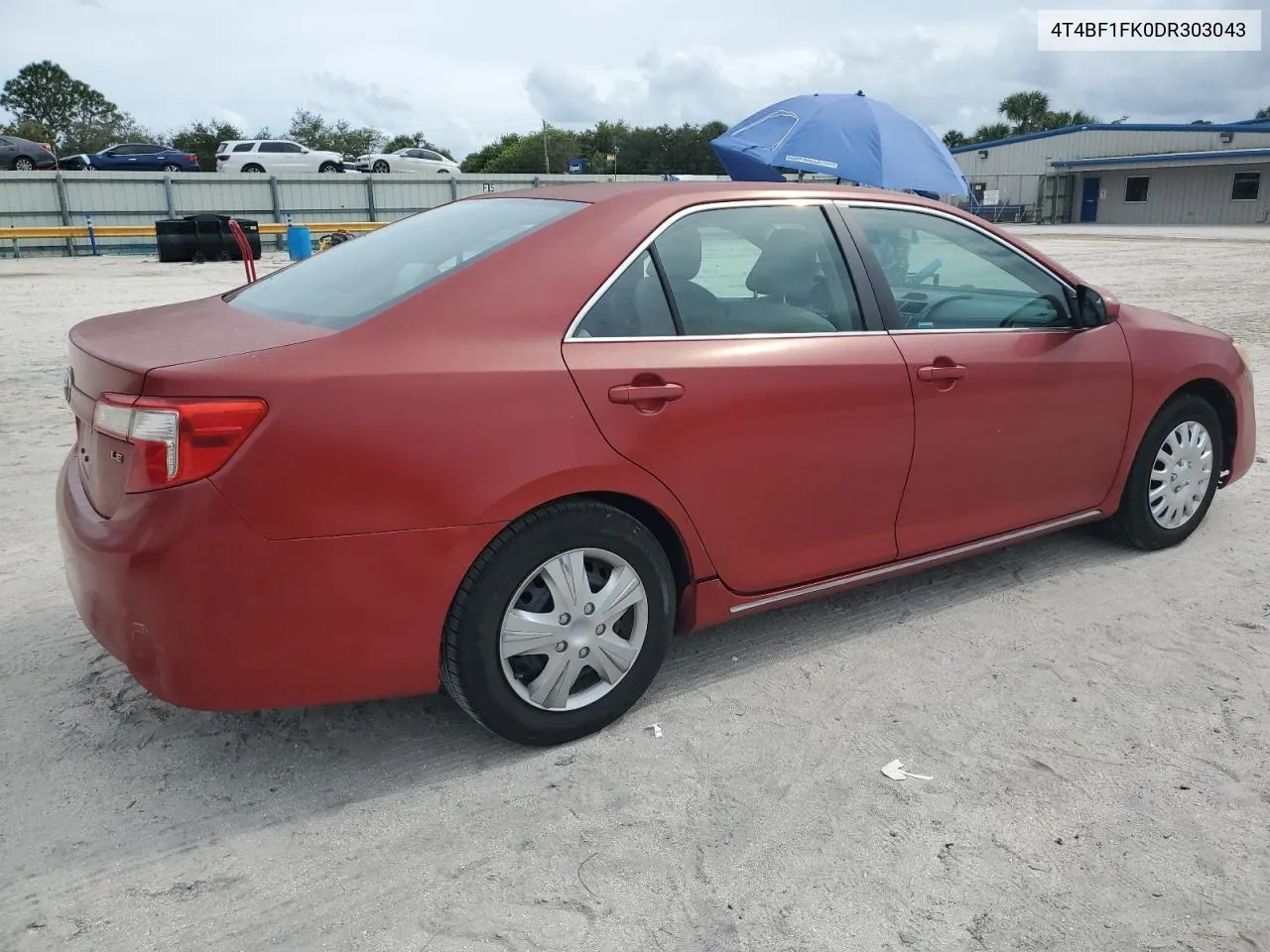 2013 Toyota Camry L VIN: 4T4BF1FK0DR303043 Lot: 78353284