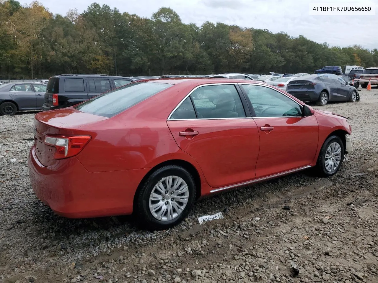 2013 Toyota Camry L VIN: 4T1BF1FK7DU656650 Lot: 78449974