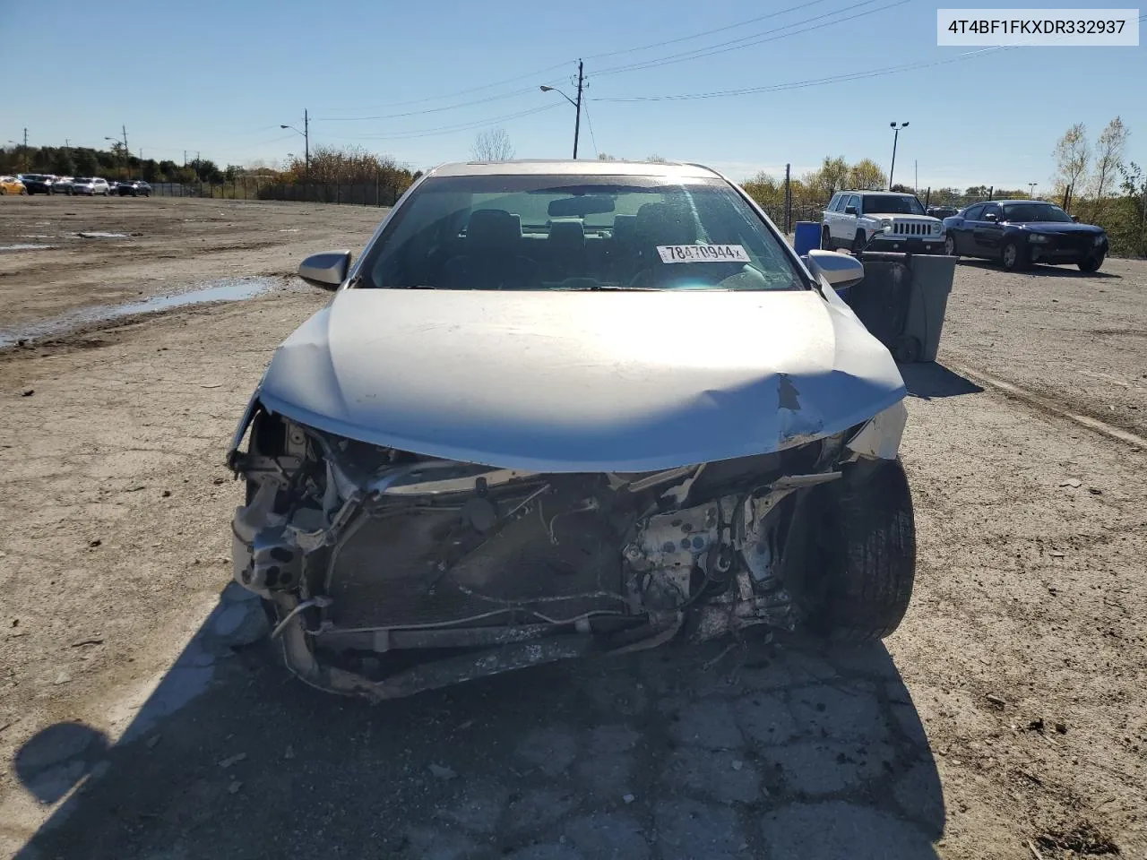 2013 Toyota Camry L VIN: 4T4BF1FKXDR332937 Lot: 78470944