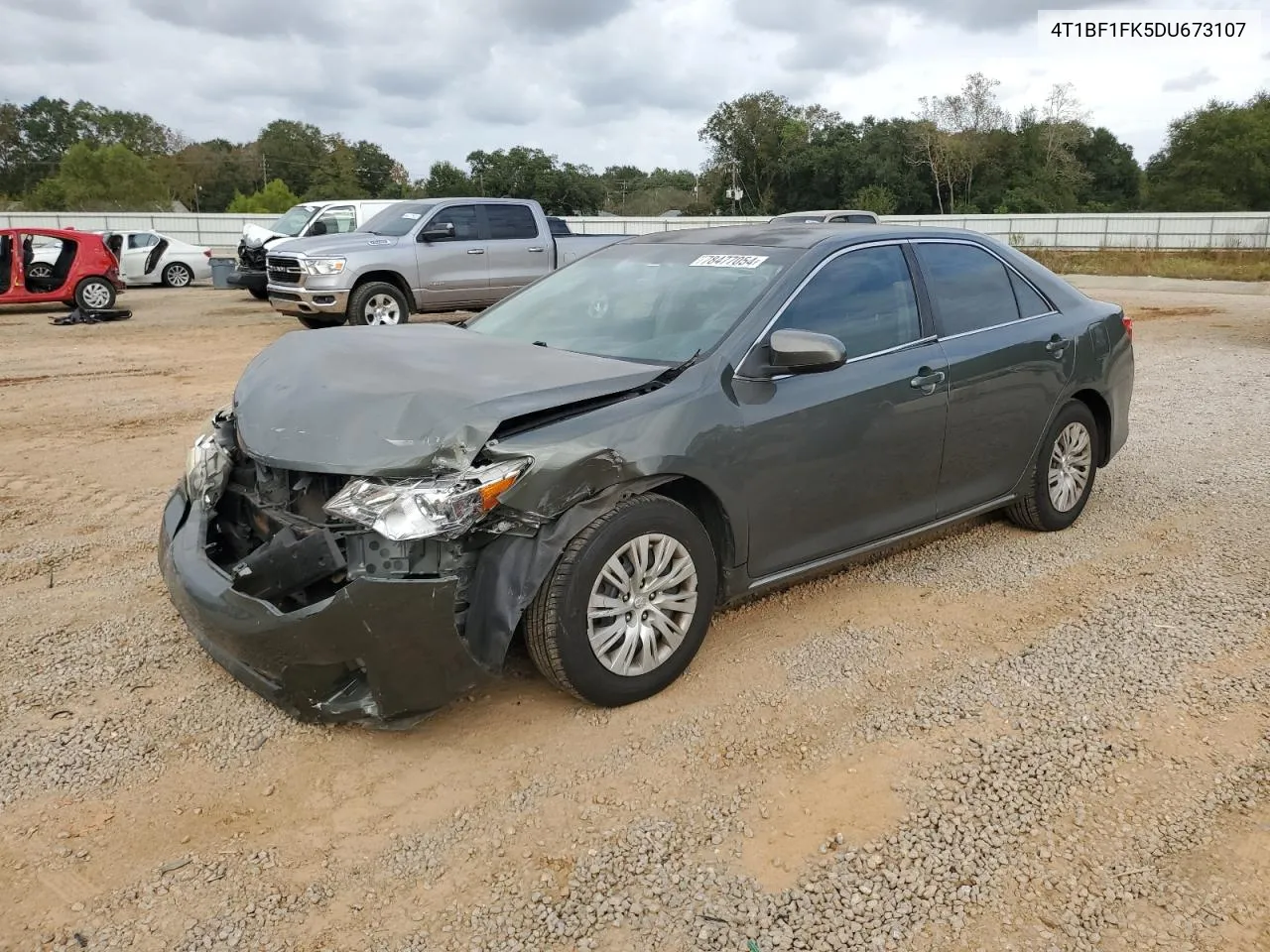 2013 Toyota Camry L VIN: 4T1BF1FK5DU673107 Lot: 78477054