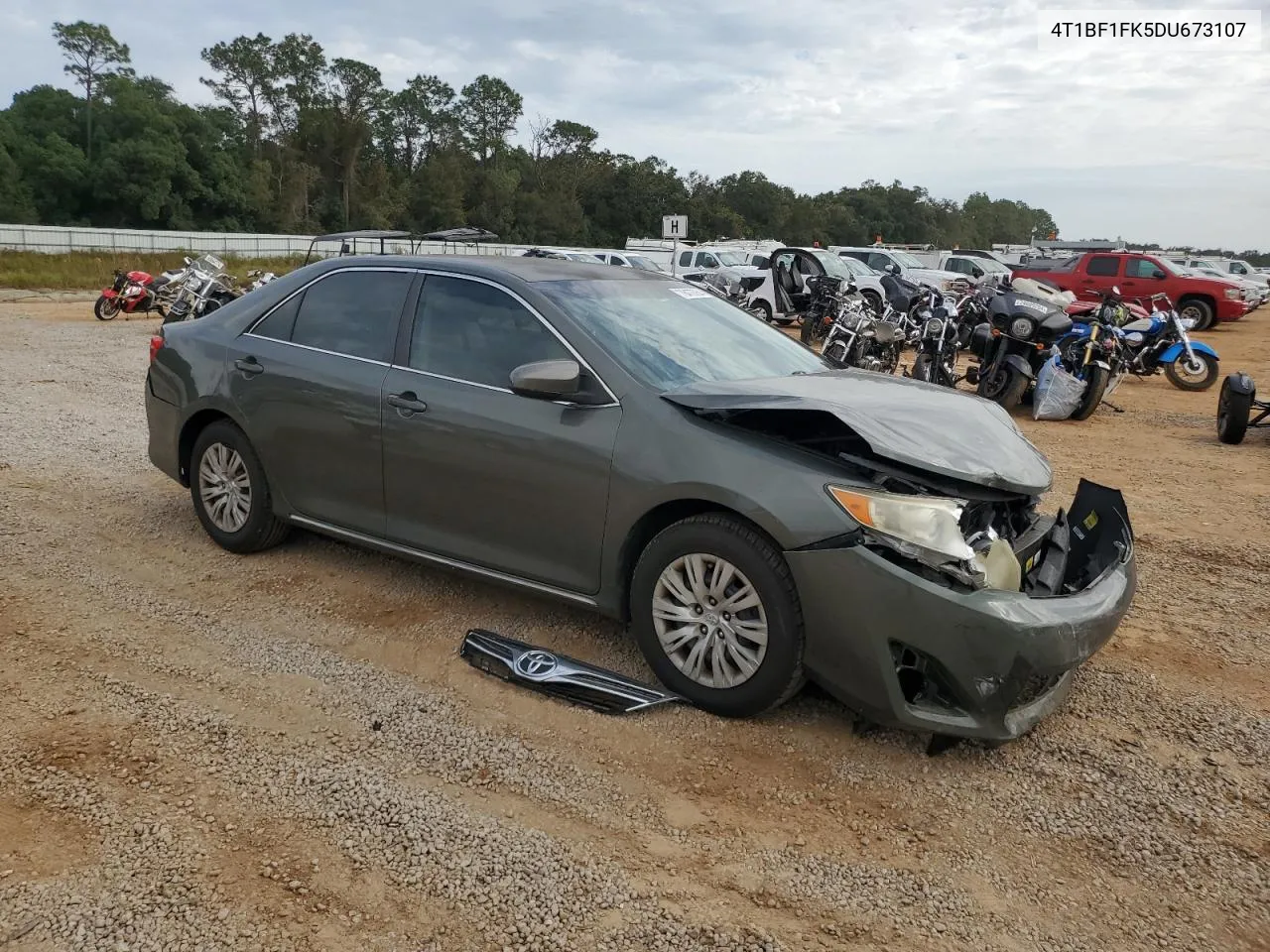 2013 Toyota Camry L VIN: 4T1BF1FK5DU673107 Lot: 78477054