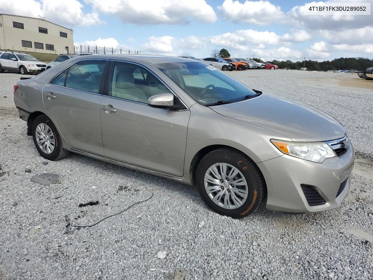 2013 Toyota Camry L VIN: 4T1BF1FK3DU289052 Lot: 78589384