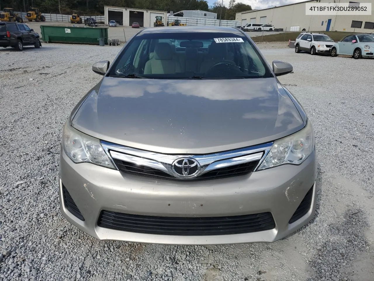 2013 Toyota Camry L VIN: 4T1BF1FK3DU289052 Lot: 78589384