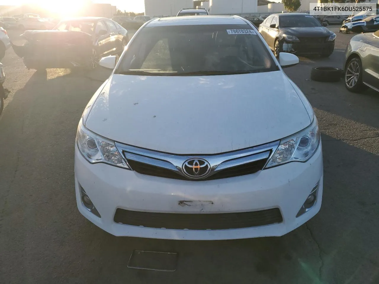 2013 Toyota Camry Se VIN: 4T1BK1FK6DU525575 Lot: 78678324