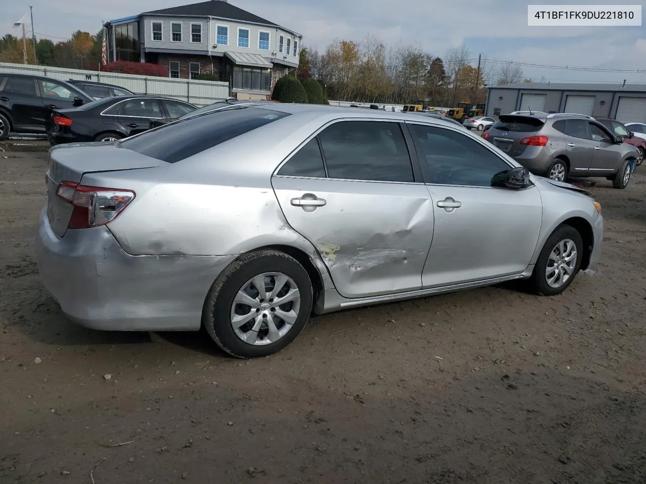 2013 Toyota Camry L VIN: 4T1BF1FK9DU221810 Lot: 78720174