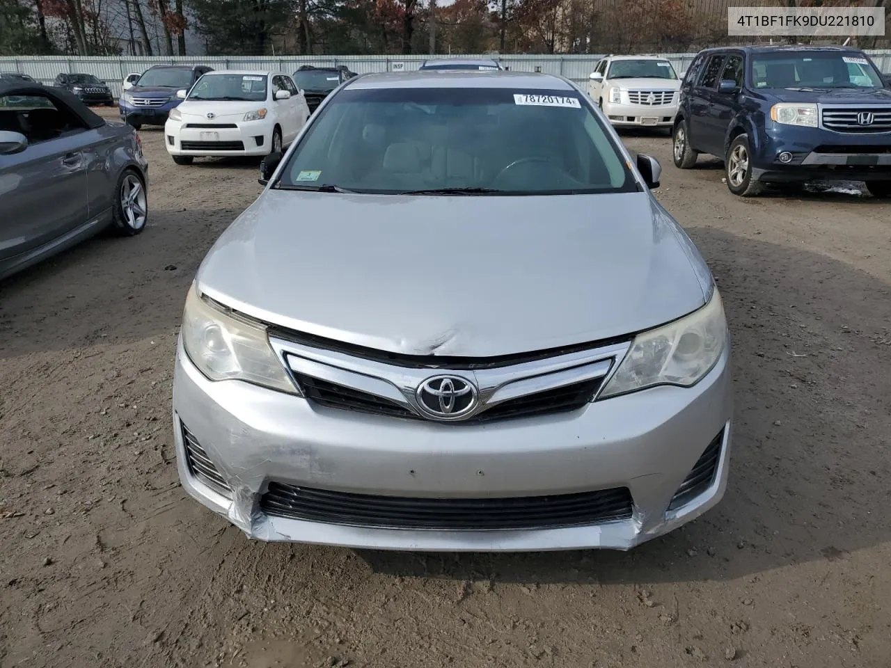 2013 Toyota Camry L VIN: 4T1BF1FK9DU221810 Lot: 78720174