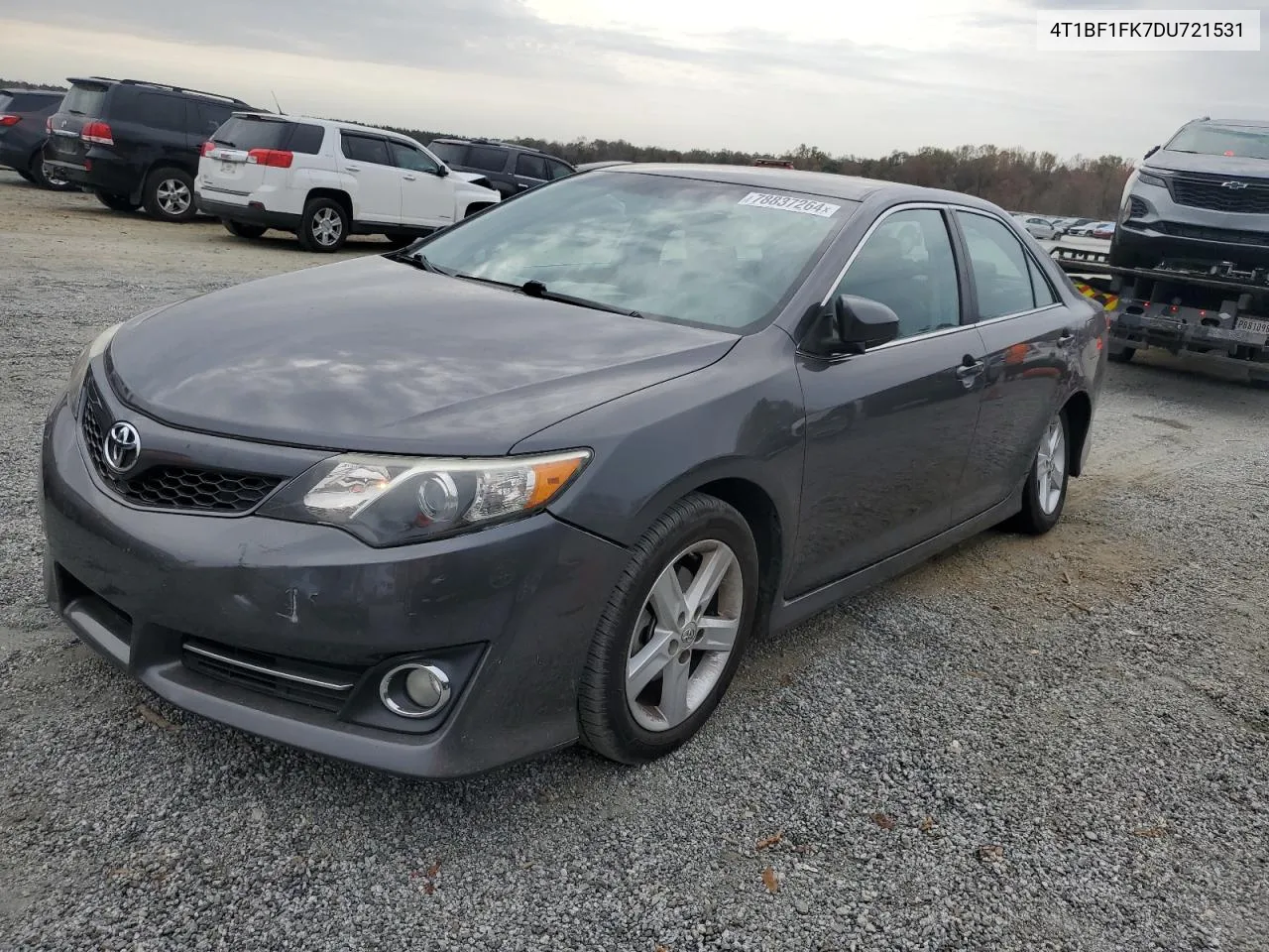 2013 Toyota Camry L VIN: 4T1BF1FK7DU721531 Lot: 78837264