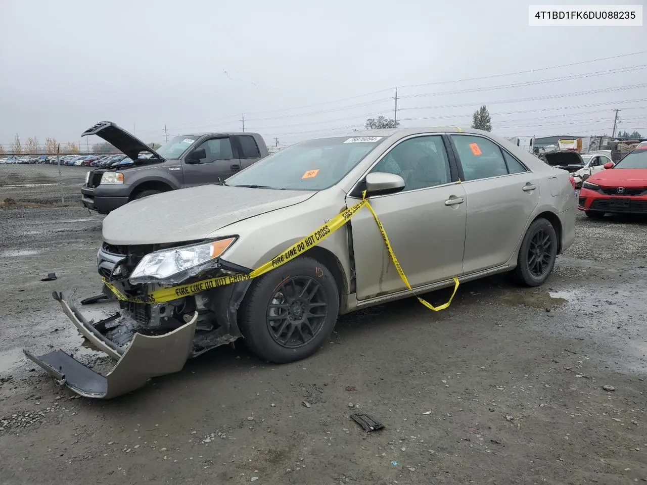 2013 Toyota Camry Hybrid VIN: 4T1BD1FK6DU088235 Lot: 78876094