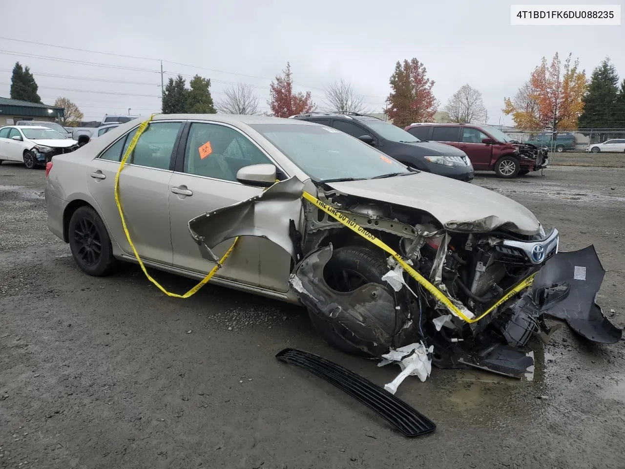 2013 Toyota Camry Hybrid VIN: 4T1BD1FK6DU088235 Lot: 78876094