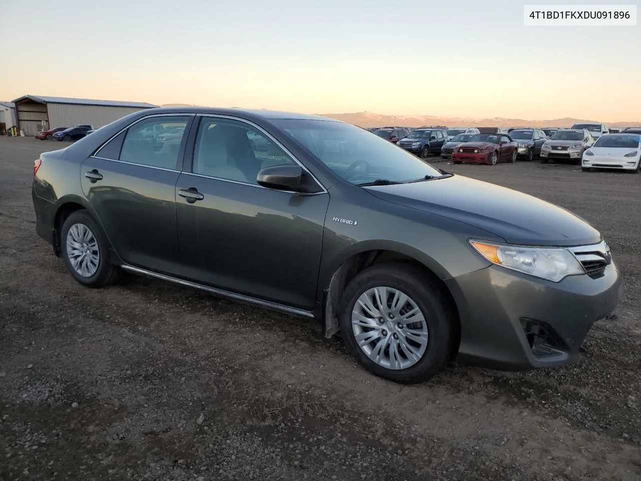 2013 Toyota Camry Hybrid VIN: 4T1BD1FKXDU091896 Lot: 79026864