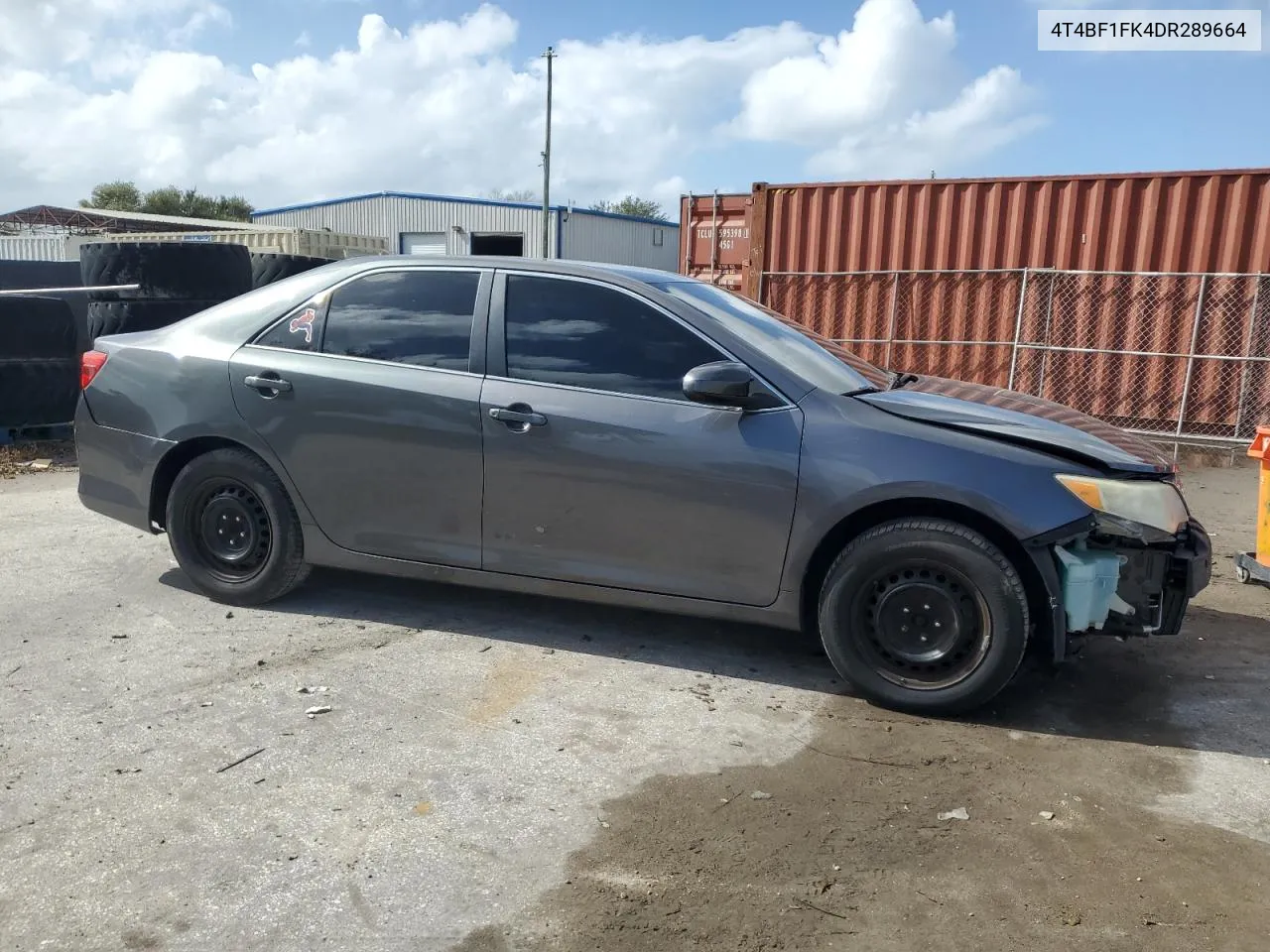 2013 Toyota Camry L VIN: 4T4BF1FK4DR289664 Lot: 79240244