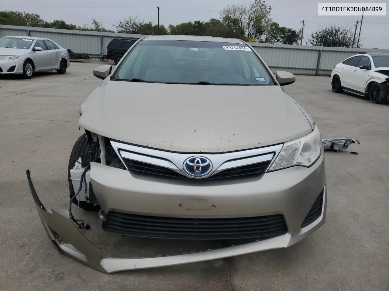 2013 Toyota Camry Hybrid VIN: 4T1BD1FK3DU084899 Lot: 79263414