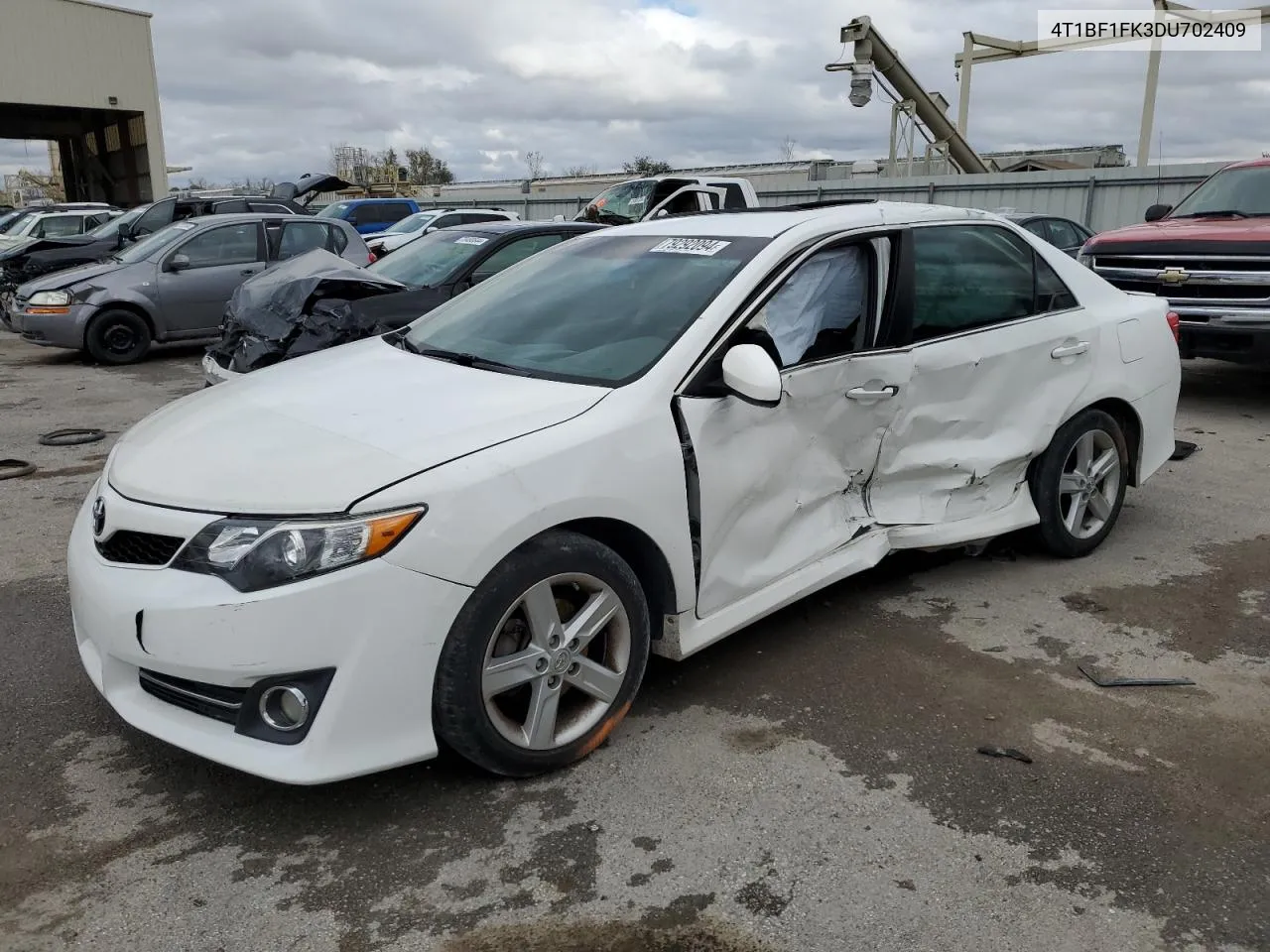 2013 Toyota Camry L VIN: 4T1BF1FK3DU702409 Lot: 79292094