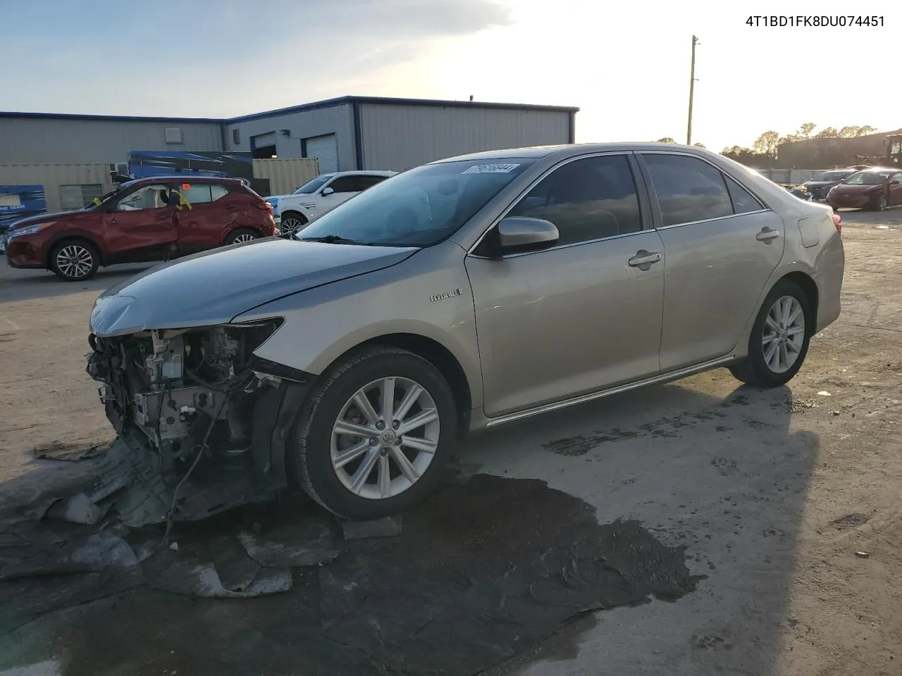 2013 Toyota Camry Hybrid VIN: 4T1BD1FK8DU074451 Lot: 79616844