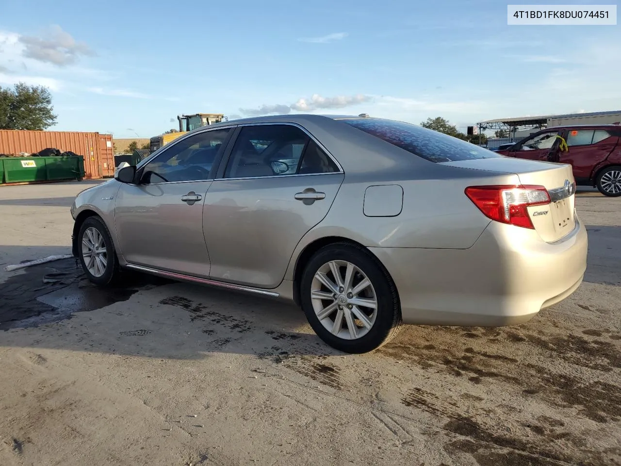 2013 Toyota Camry Hybrid VIN: 4T1BD1FK8DU074451 Lot: 79616844