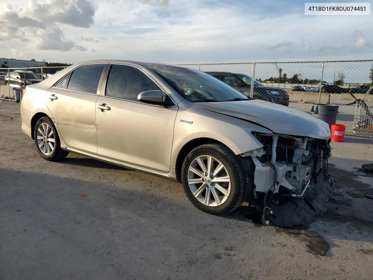 2013 Toyota Camry Hybrid VIN: 4T1BD1FK8DU074451 Lot: 79616844