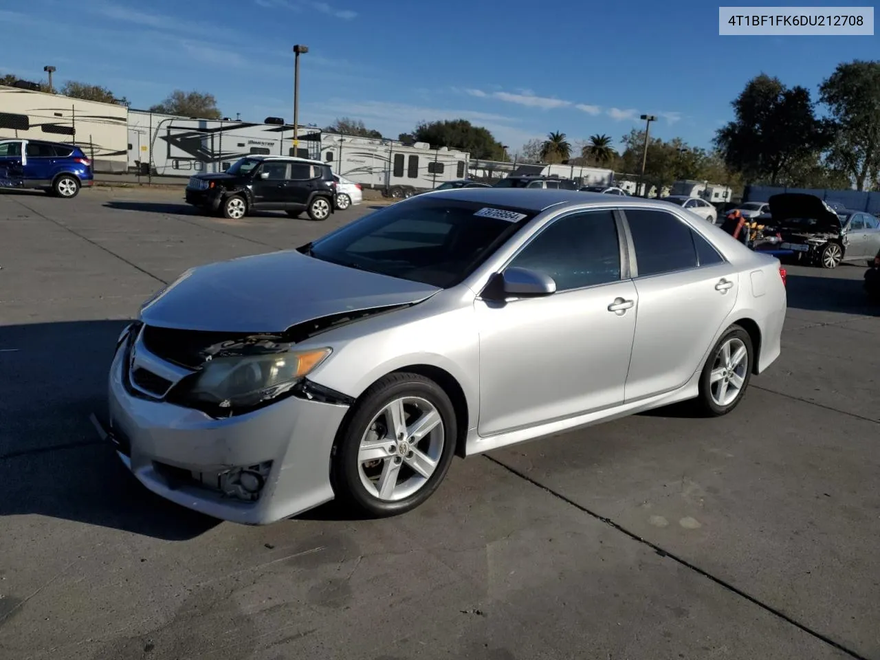 2013 Toyota Camry L VIN: 4T1BF1FK6DU212708 Lot: 79769564