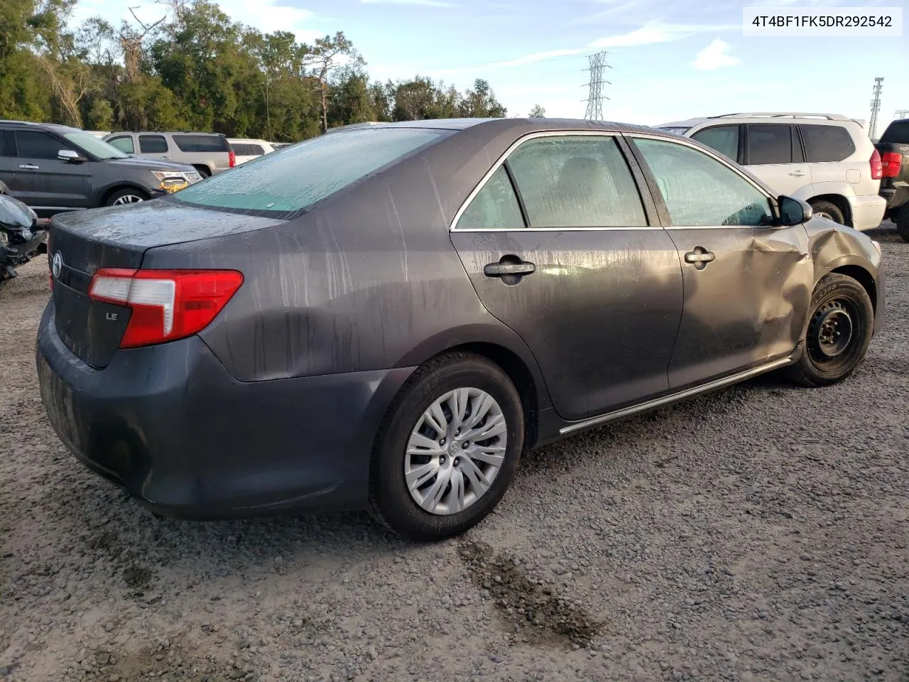 2013 Toyota Camry L VIN: 4T4BF1FK5DR292542 Lot: 79818564