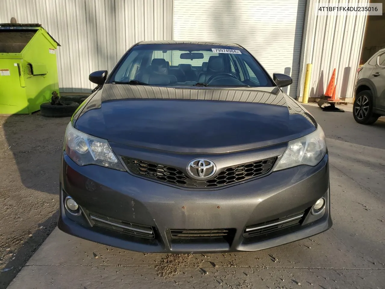 2013 Toyota Camry L VIN: 4T1BF1FK4DU235016 Lot: 79974984