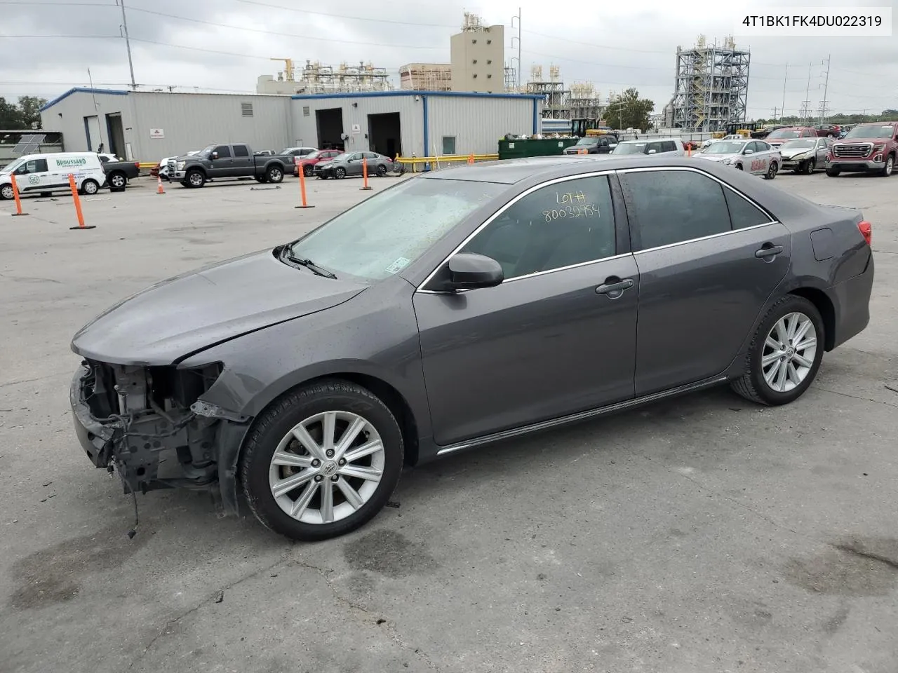 2013 Toyota Camry Se VIN: 4T1BK1FK4DU022319 Lot: 80032954