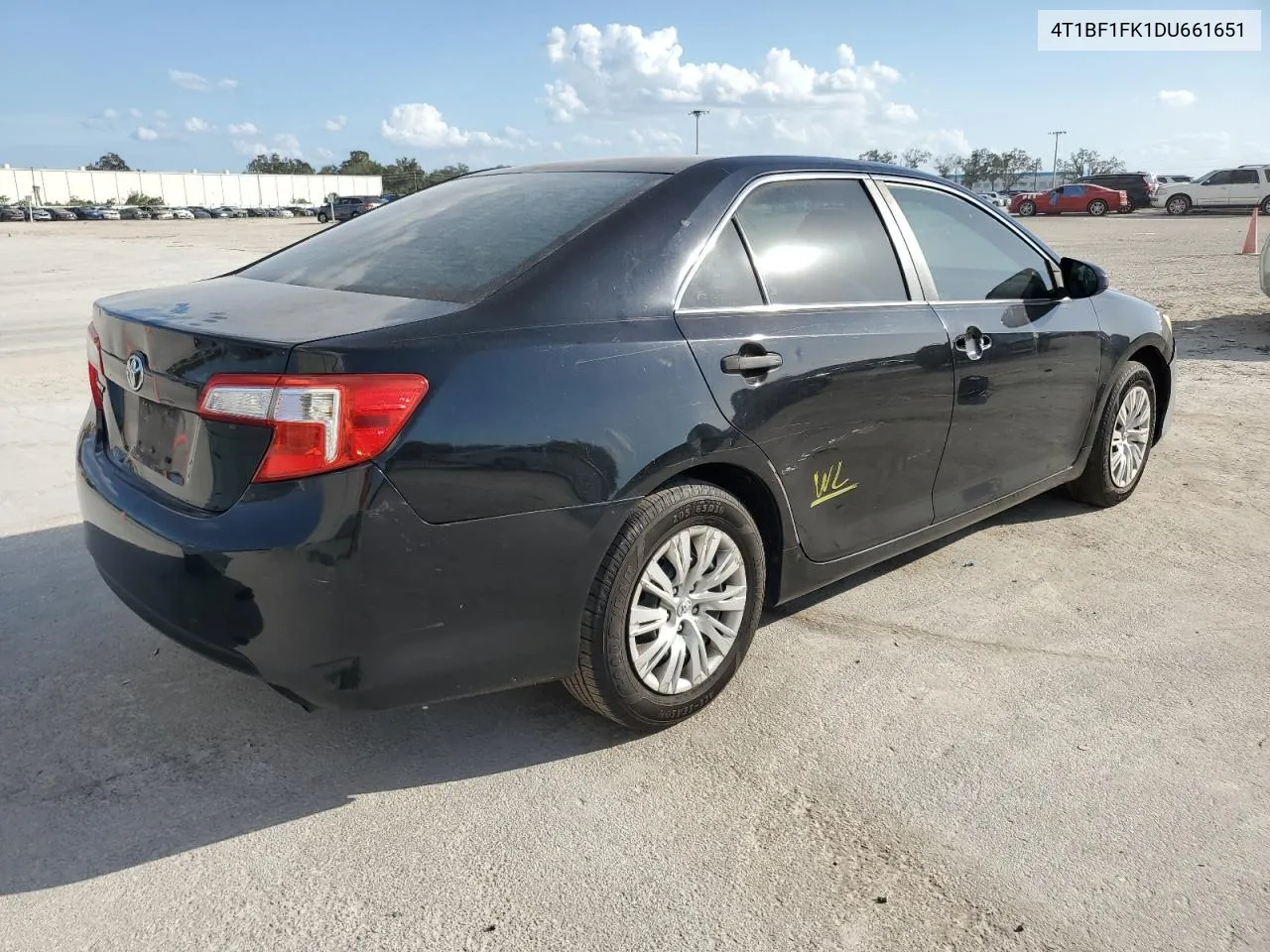 2013 Toyota Camry L VIN: 4T1BF1FK1DU661651 Lot: 80092804