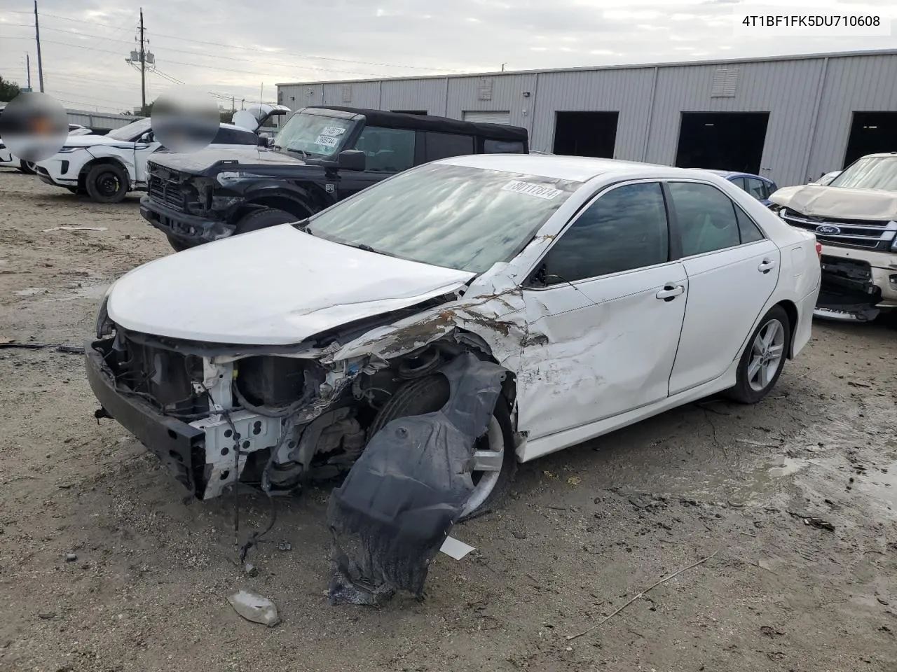 2013 Toyota Camry L VIN: 4T1BF1FK5DU710608 Lot: 80117874