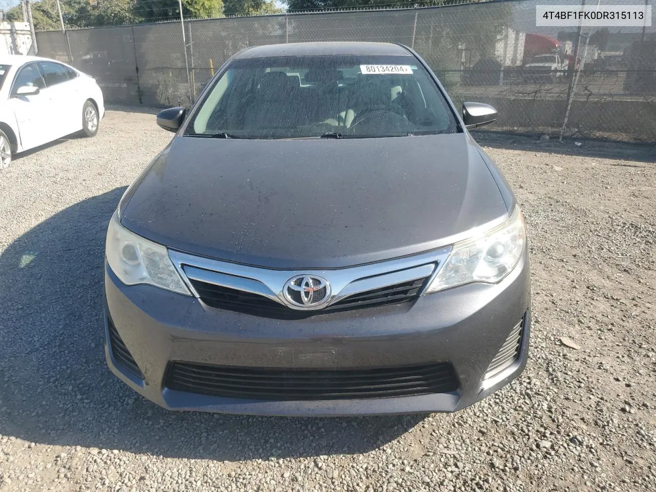 2013 Toyota Camry L VIN: 4T4BF1FK0DR315113 Lot: 80134204