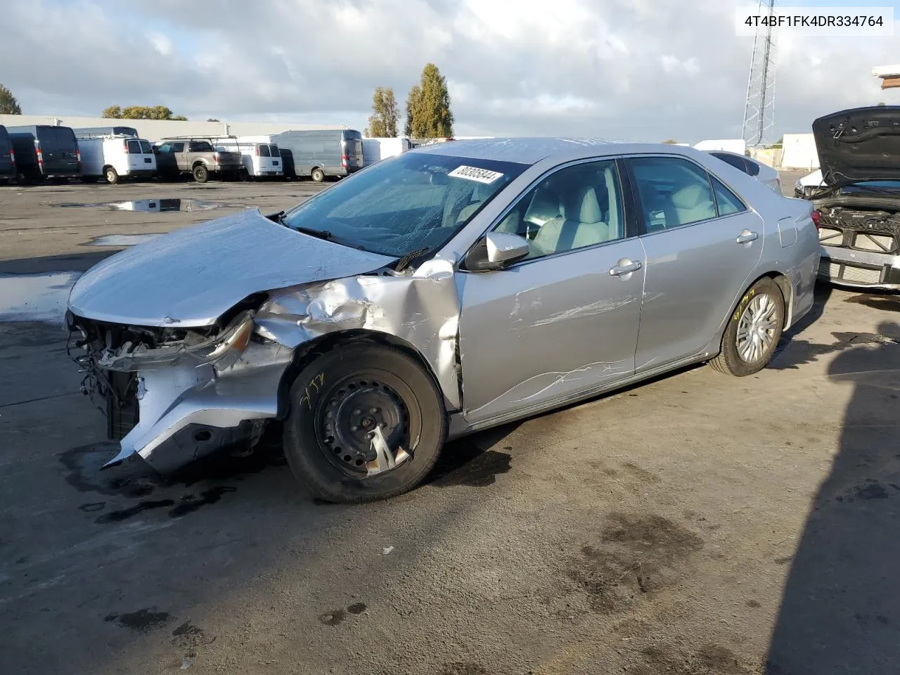 2013 Toyota Camry L VIN: 4T4BF1FK4DR334764 Lot: 80305844