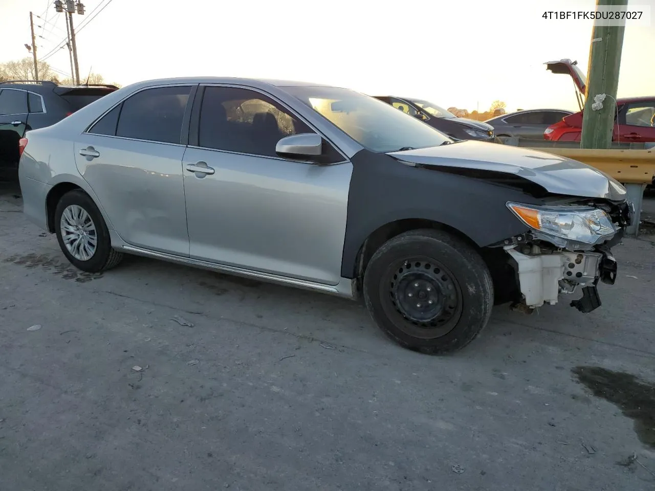 2013 Toyota Camry L VIN: 4T1BF1FK5DU287027 Lot: 80323994